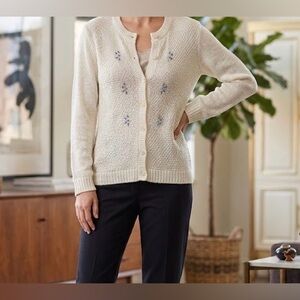 Vintage Cream Women's Cardigan